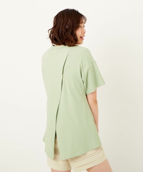 Ocean Pacific(オーシャンパシフィック)の「【OP / オーピー】レディースUVTシャツ / 水陸両用(Tシャツ/カットソー・レディース・ベージュ/ブラック/ミント/ホワイト・LARGE/MEDIUM)」の14枚目の写真