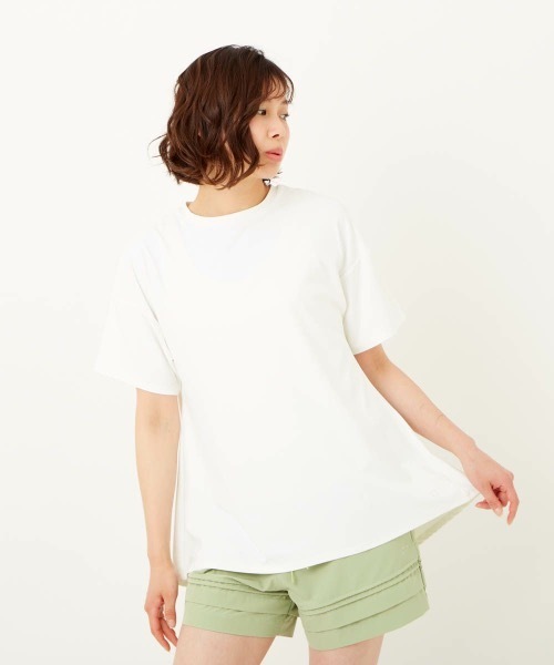 Ocean Pacific(オーシャンパシフィック)の「【OP / オーピー】レディースUVTシャツ / 水陸両用(Tシャツ/カットソー・レディース・ベージュ/ブラック/ミント/ホワイト・LARGE/MEDIUM)」の19枚目の写真