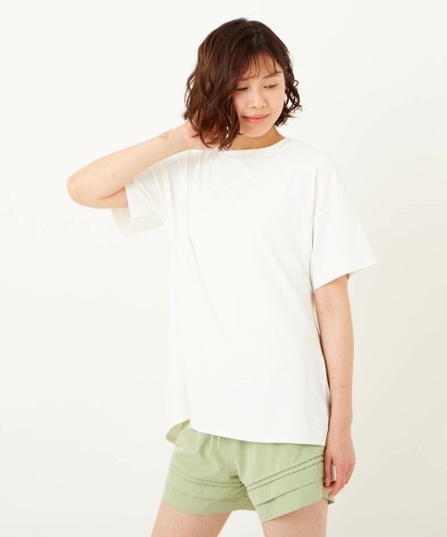Ocean Pacific(オーシャンパシフィック)の「【OP / オーピー】レディースUVTシャツ / 水陸両用(Tシャツ/カットソー・レディース・ベージュ/ブラック/ミント/ホワイト・LARGE/MEDIUM)」の22枚目の写真