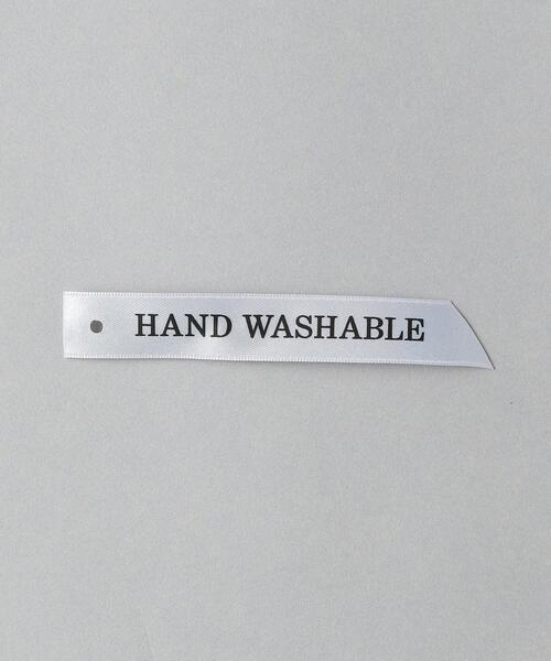 BEAUTY&YOUTH UNITED ARROWS（ビューティーアンドユースユナイテッドアローズ）の「BY 14GショートVネックワイドスリーブカーディガン -ウォッシャブル-（カーディガン/ボレロ・レディース・ブラック/オフホワイト/ライム・FREE）」の22枚目の写真