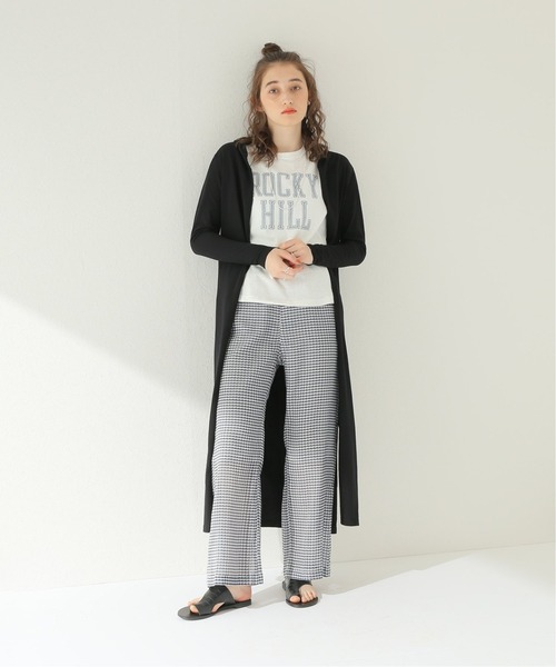 CAL.Berries(カルベリーズ)の「【CAL.Berries / カルベリーズ】LONG CARDIGAN:カーディガン(カーディガン/ボレロ・レディース・ホワイト/ブラック/ブルー・SMALL)」の17枚目の写真