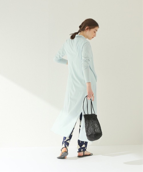 CAL.Berries(カルベリーズ)の「【CAL.Berries / カルベリーズ】LONG CARDIGAN:カーディガン(カーディガン/ボレロ・レディース・ホワイト/ブラック/ブルー・SMALL)」の15枚目の写真