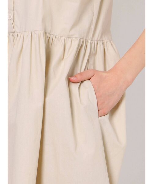 merry jenny（メリージェニー）の「二輪のtulip半袖ワンピース（ワンピース・レディース・ライトブルー/ベージュ/オフホワイト・FREE）」の11枚目の写真