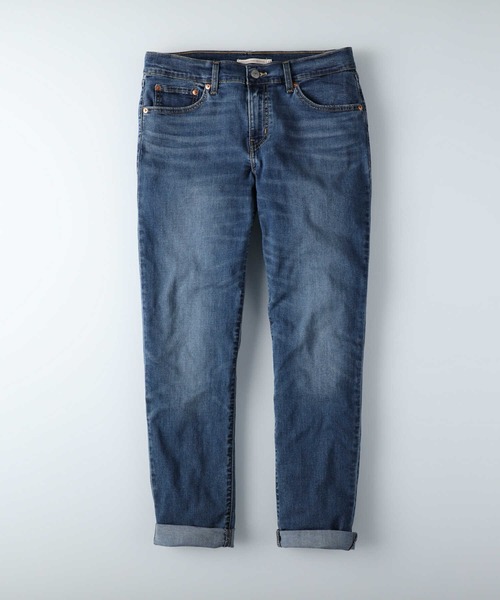 Levi's（リーバイス）の「【Levi's】「COOL」 ボーイズテーパードデニムパンツ（デニムパンツ・レディース・ダークインディゴブルー・25inch/26inch/27inch/24inch）」の21枚目の写真