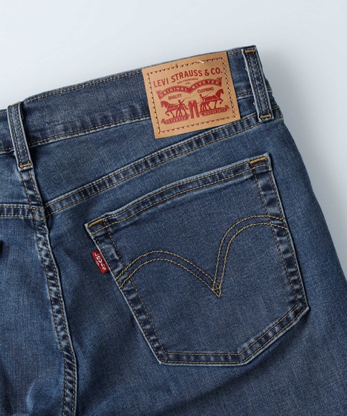 Levi's（リーバイス）の「【Levi's】「COOL」 ボーイズテーパードデニムパンツ（デニムパンツ・レディース・ダークインディゴブルー・25inch/26inch/27inch/24inch）」の16枚目の写真
