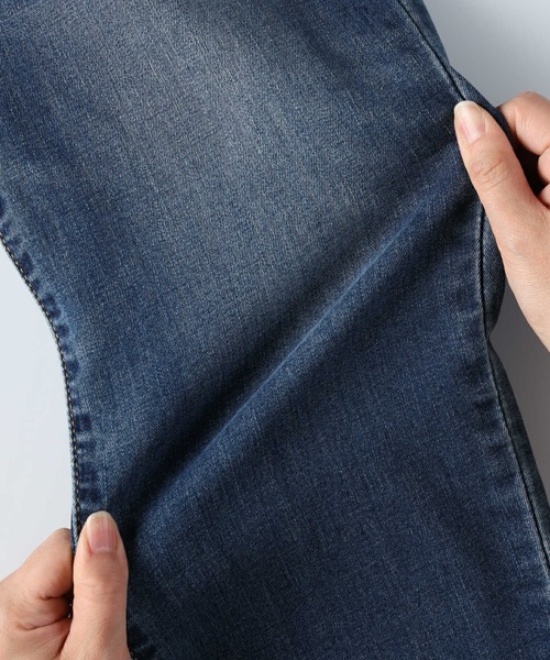 Levi's（リーバイス）の「【Levi's】「COOL」 ボーイズテーパードデニムパンツ（デニムパンツ・レディース・ダークインディゴブルー・25inch/26inch/27inch/24inch）」の17枚目の写真