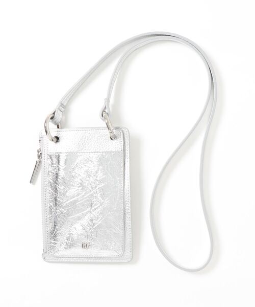 atneK（アトネック）の「【atneK】リング スマフォショルダー（ショルダーバッグ・レディース・ブラック/シルバー・FREE）」の2枚目の写真