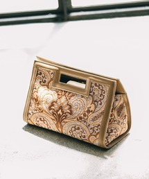 Andemiu | スクエアジャガードバッグ956738(ハンドバッグ)