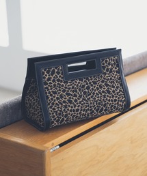 Andemiu | スクエアジャガードバッグ956738(ハンドバッグ)