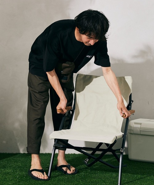 Snow Peak（スノーピーク）の「【Snow Peak×relume / スノーピーク】Classic Small Logo Tシャツ（Tシャツ/カットソー・メンズ・ホワイト/ブラック/ブラウン・L/S/M）」の14枚目の写真