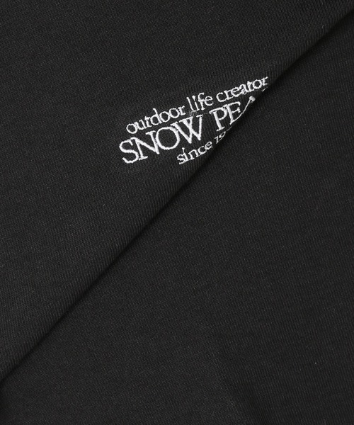 Snow Peak（スノーピーク）の「【Snow Peak×relume / スノーピーク】Classic Small Logo Tシャツ（Tシャツ/カットソー・メンズ・ホワイト/ブラック/ブラウン・L/S/M）」の12枚目の写真