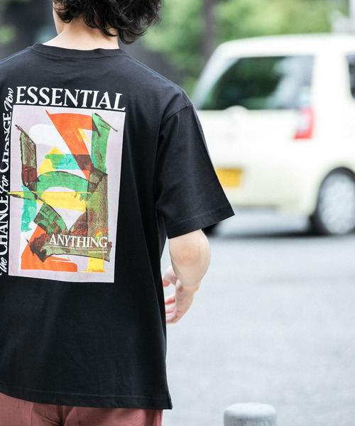 ITEMS URBANRESEARCH（アイテムズ アーバンリサーチ）の「Abstract Art バックプリントTシャツ（Tシャツ/カットソー・メンズ・その他2/その他1/その他3・LARGE/MEDIUM）」の7枚目の写真