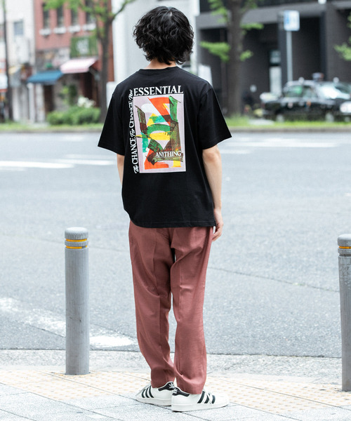 ITEMS URBANRESEARCH（アイテムズ アーバンリサーチ）の「Abstract Art バックプリントTシャツ（Tシャツ/カットソー・メンズ・その他2/その他1/その他3・LARGE/MEDIUM）」の4枚目の写真