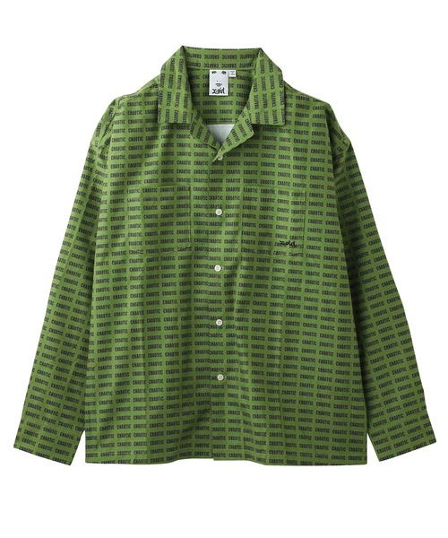 シャツ+ブラウス(長袖+七分) X-girl - SHAGGY PLAID L/S SHIRT X-girl X-girl（エックスガール）の「CHAOTIC L/S SHIRT（シャツ