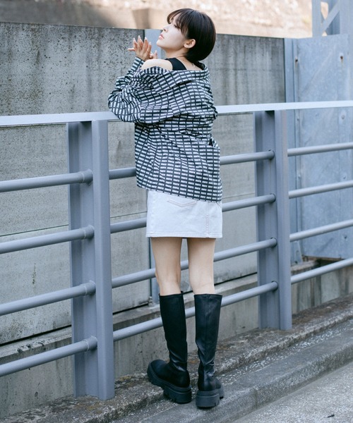 X-girl（エックスガール）の「CHAOTIC L/S SHIRT（シャツ