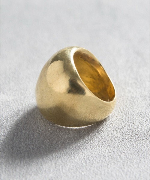 NIM（ニム）の「NIM ニム / No.12 BRASS ブラスリング ピンキーリング / NIM06BR（リング・メンズ・ゴールド・11号/9号/13号/5号/17号/19号/7号/15号/21号/23号/25号）」の11枚目の写真