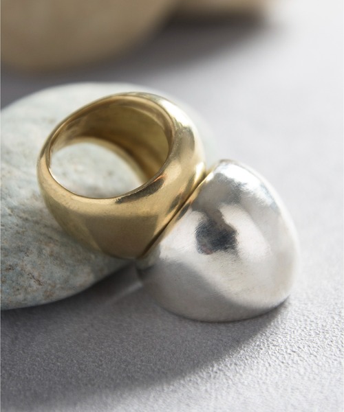 NIM（ニム）の「NIM ニム / No.12 BRASS ブラスリング ピンキーリング / NIM06BR（リング・メンズ・ゴールド・11号/9号/13号/5号/17号/19号/7号/15号/21号/23号/25号）」の7枚目の写真