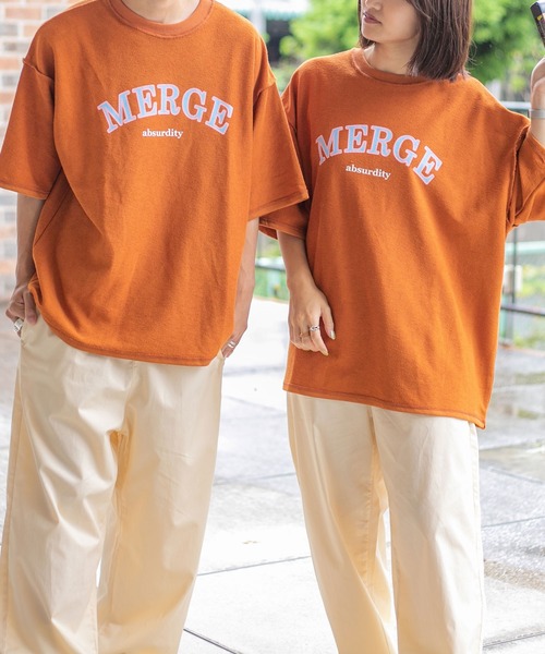 PairPair（ペアペア）の「アソートパイルTシャツ（ユニセックス）（Tシャツ/カットソー・レディース・ネイビー/オレンジ/グリーン/アイボリー/オートミール/スミクロ・FREE）」の17枚目の写真