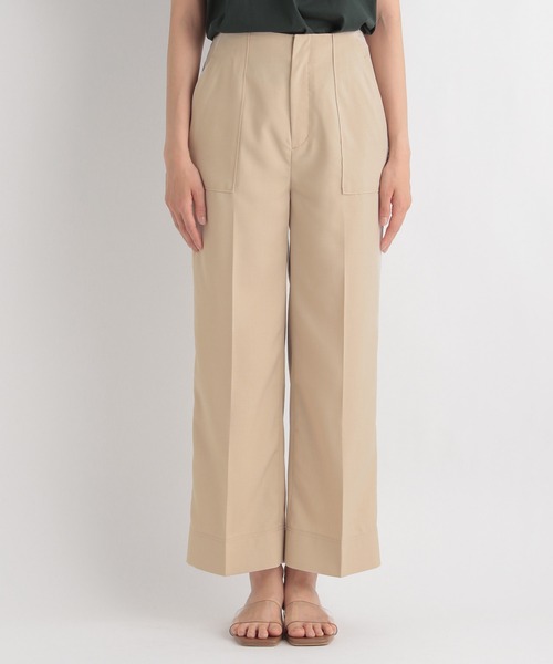 Andemiu（アンデミュウ）の「ポケットストレートパンツ957102（その他パンツ・レディース・ブラック/イエロー/ベージュ・SMALL/MEDIUM）」の16枚目の写真