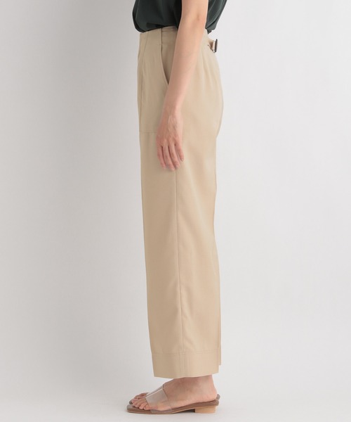 Andemiu（アンデミュウ）の「ポケットストレートパンツ957102（その他パンツ・レディース・ブラック/イエロー/ベージュ・SMALL/MEDIUM）」の9枚目の写真