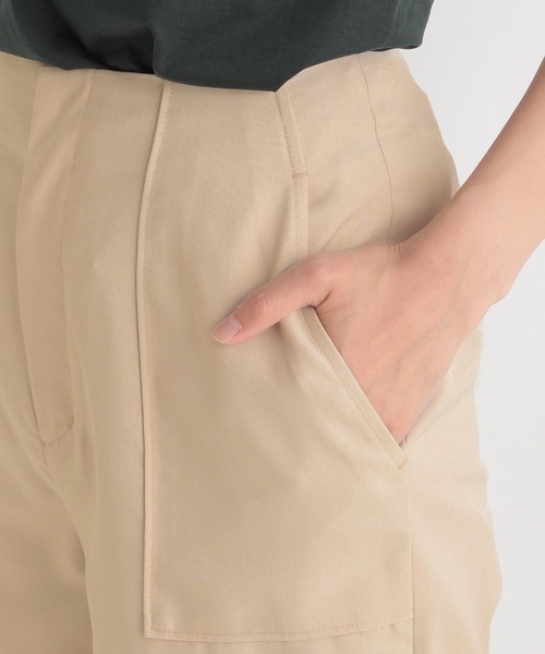 Andemiu（アンデミュウ）の「ポケットストレートパンツ957102（その他パンツ・レディース・ブラック/イエロー/ベージュ・SMALL/MEDIUM）」の5枚目の写真