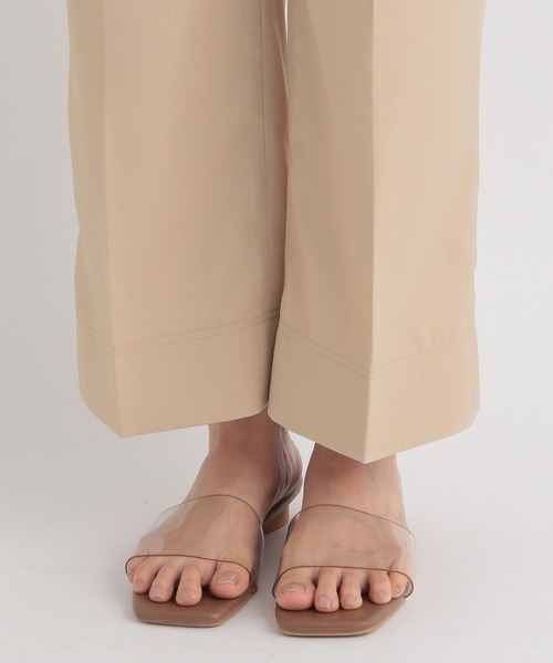 Andemiu（アンデミュウ）の「ポケットストレートパンツ957102（その他パンツ・レディース・ブラック/イエロー/ベージュ・SMALL/MEDIUM）」の7枚目の写真