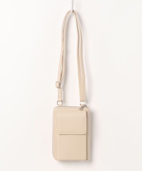 SPIRALGIRL（スパイラルガール）の「マルチミニショルダーバッグ（ショルダーバッグ・レディース・ブラック/ベージュ・FREE）」の5枚目の写真