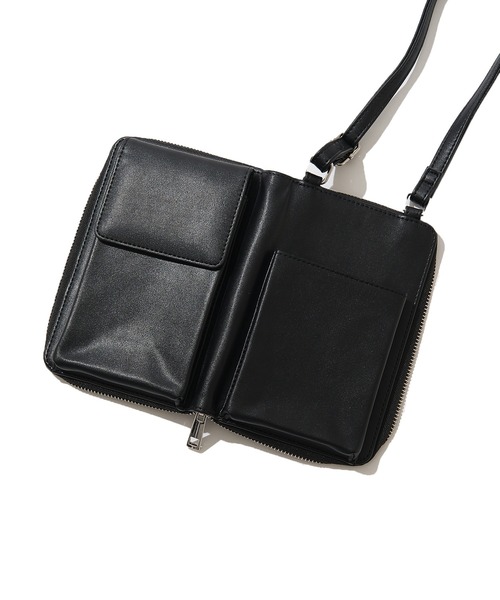 SPIRALGIRL（スパイラルガール）の「マルチミニショルダーバッグ（ショルダーバッグ・レディース・ブラック/ベージュ・FREE）」の11枚目の写真