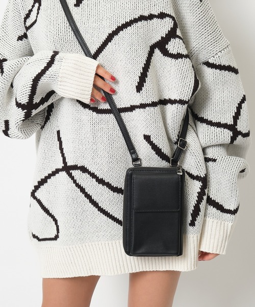 SPIRALGIRL（スパイラルガール）の「マルチミニショルダーバッグ（ショルダーバッグ・レディース・ブラック/ベージュ・FREE）」の16枚目の写真