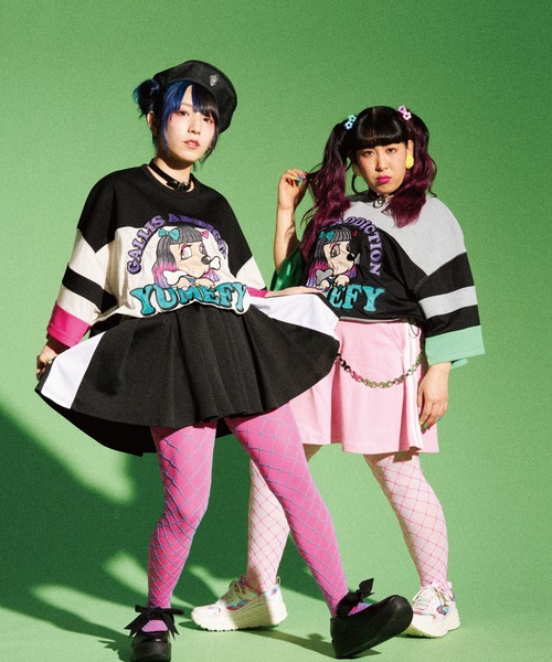 Gallis Addiction Galfy ゆめっち切替big Tee ビックtシャツ Tシャツ カットソー Galfy ガルフィー のファッション通販 Zozotown Gallis Addiction Galfy ゆめっち切替big Tee ビックtシャツ Tシャツ カットソー Galfy ガルフィー のファッション通販 Zozotown