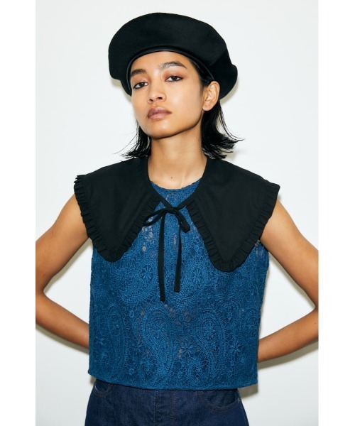 MOUSSY（マウジー）の「ATTACHED COLLAR（付け襟・レディース・アイボリー/ブラック・FREE）」の7枚目の写真