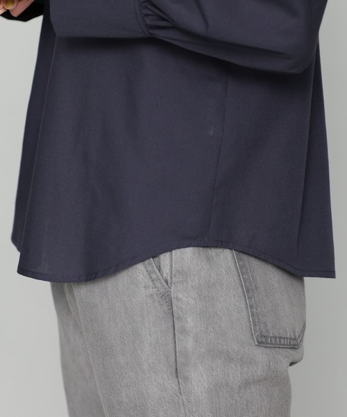 ギャザーパフスリーブブラウス長袖