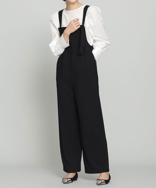 ギャザーパフスリーブブラウス長袖