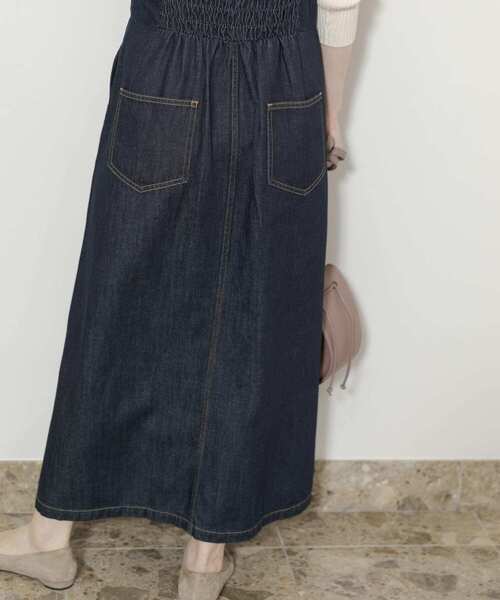 URBAN RESEARCH Sonny Label（アーバンリサーチサニーレーベル）の「デニムキャミワンピース（ワンピース・レディース・ブルー/インディゴブルー・FREE）」の5枚目の写真