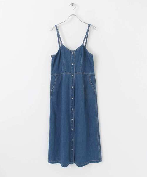 URBAN RESEARCH Sonny Label（アーバンリサーチサニーレーベル）の「デニムキャミワンピース（ワンピース・レディース・ブルー/インディゴブルー・FREE）」の16枚目の写真