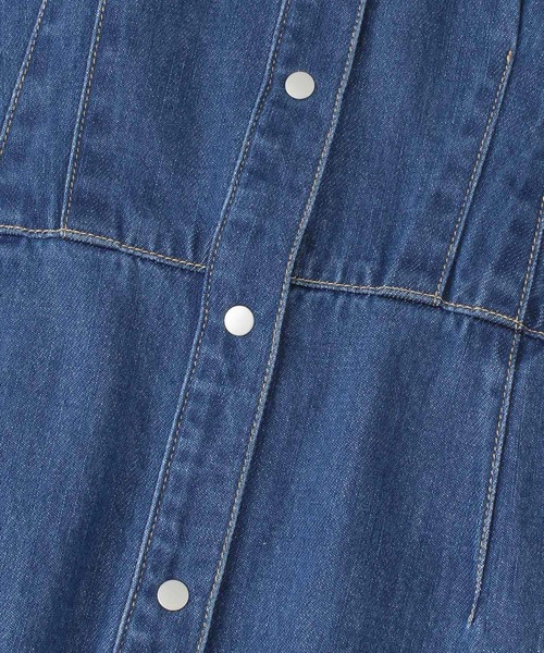 URBAN RESEARCH Sonny Label（アーバンリサーチサニーレーベル）の「デニムキャミワンピース（ワンピース・レディース・ブルー/インディゴブルー・FREE）」の22枚目の写真