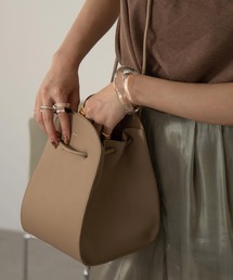 Amiur | oval two type shoulder bag(ショルダーバッグ)