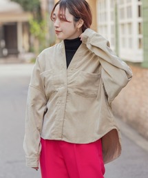 ITEMS URBANRESEARCH | コーデュロイビッグシャツ(シャツ/ブラウス)
