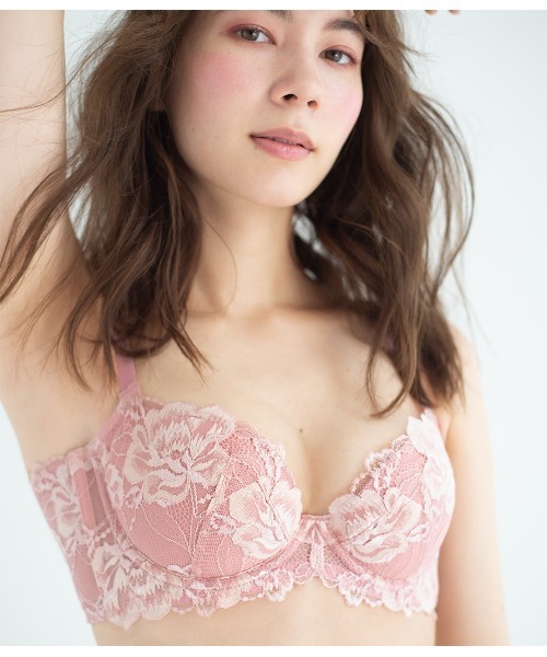 きつくないのに 気になる脇肉 背肉をすっきりスムーズに はみ肉スムージングブラフルール ブラジャー Peach John ピーチジョン のファッション通販 Zozotown