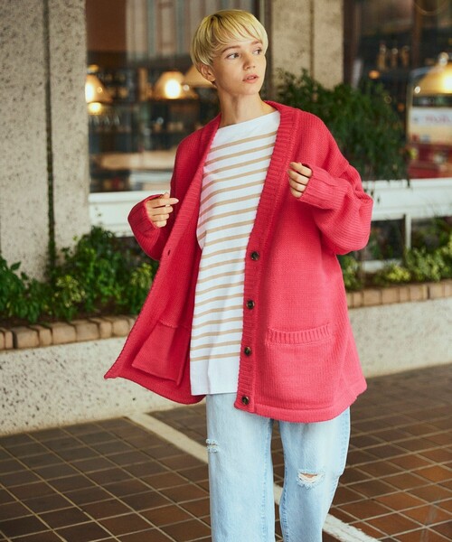 FREAK'S STORE（フリークスストア）の「ダメージハイウエストデニム（デニムパンツ・レディース・ブラック/サックスブルー・MEDIUM/X-SMALL/SMALL）」の4枚目の写真