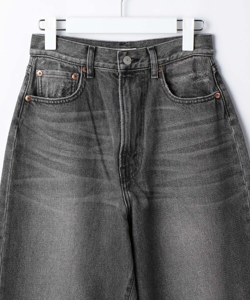 FREAK'S STORE（フリークスストア）の「ダメージハイウエストデニム（デニムパンツ・レディース・ブラック/サックスブルー・MEDIUM/X-SMALL/SMALL）」の17枚目の写真