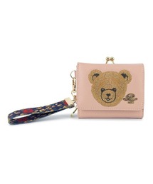 PAUL & JOE ACCESSOIRES (ポール＆ジョーアクセソワ) 口金ミニ財布 クマ刺繍 ポールアンドジョー PJA-W463