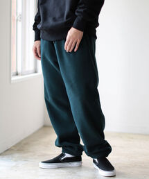 BEAMS / バギーテーパード フリースパンツ