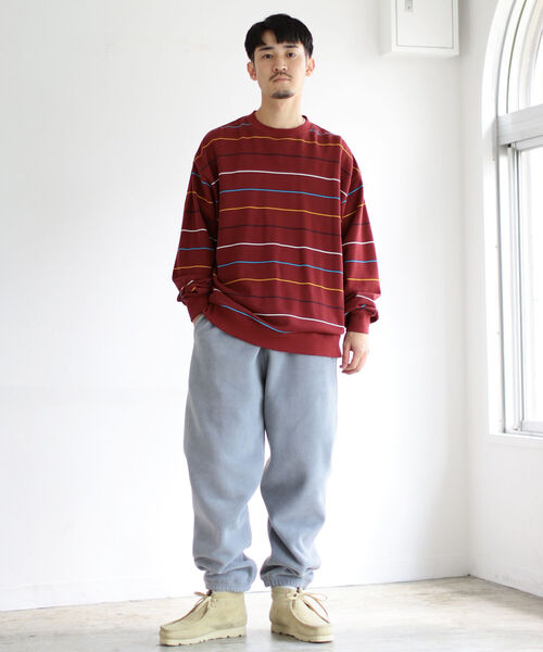 BEAMS(ビームス)の「BEAMS / バギーテーパード フリースパンツ(その他パンツ・メンズ・ブラック/グレー/グリーン・SMALL/MEDIUM/LARGE/X-LARGE)」の5枚目の写真