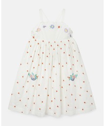 STELLA McCARTNEY（ステラマッカートニー）の「エンブロイダード フラワー コットン ドレス（ドレス・キッズ）」