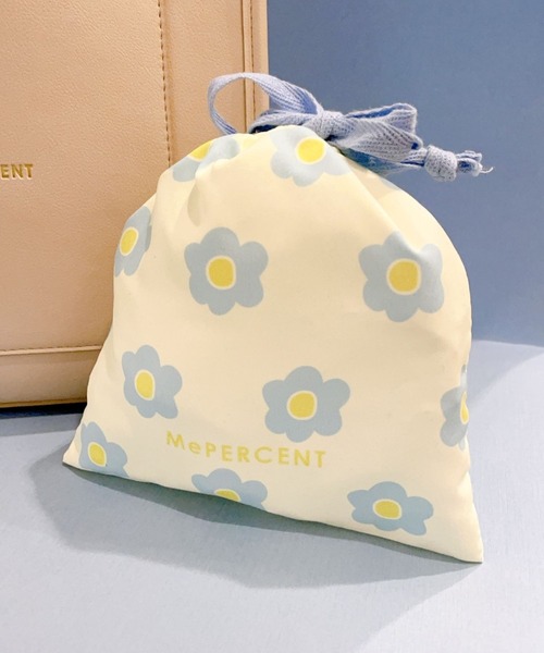 Me%(ミィパーセント)の「MePERCENT巾着ポーチ 229638(ポーチ・レディース・ホワイト/ベージュ/ネイビー/グレー/アイボリー/ライトピンク/ダークブラウン/ブラウン/ピンク/ホワイト系その他2/ホワイト系その他/ブラウン系その他/ベージュ系その他/グリーン系その他/ブルー/ブルー系その他/その他/ベージュ系その他2/ピンク系その他/スモークピンク/ベージュ系その他3/ブルー系その他2/パープル/グリーン/レッド/ブラック系その他/チャコールグレー/ベージュ系その他4/ブルー系その他3/オレンジ/イエロー/ブルー系その他4/ホワイト系その他3/その他1/ベージュ系その他5/グレー系その他/ブラック/イエロー系その他/その他19/クリーム/ベージュ系その他6/ブラック系その他2/ブラウン系その他2/ブラック系その他3・FREE)」の5枚目の写真