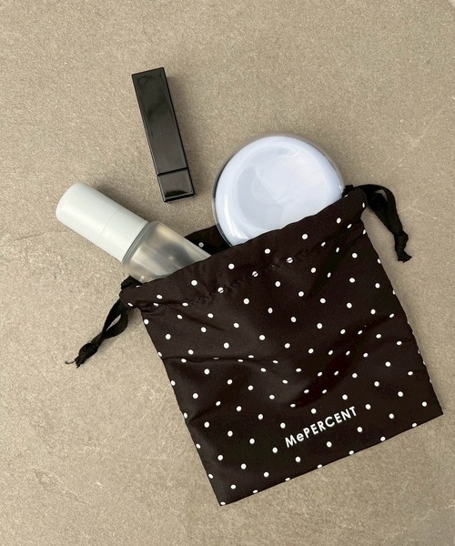 MePERCENT巾着ポーチ 229638（ポーチ）｜Me%（ミィパーセント