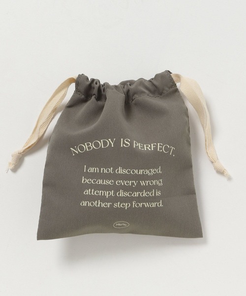 MePERCENT巾着ポーチ 229638（ポーチ）｜Me%（ミィパーセント）の