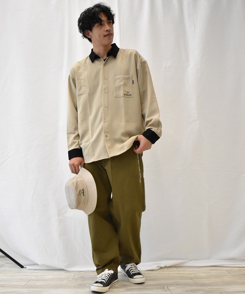 Mark Gonzales（マーク・ゴンザレス）の「＜Mark Gonzales/マークゴンザレス＞バケットハット（ハット・メンズ・ホワイト/ブラック/ベージュ・1）」の8枚目の写真