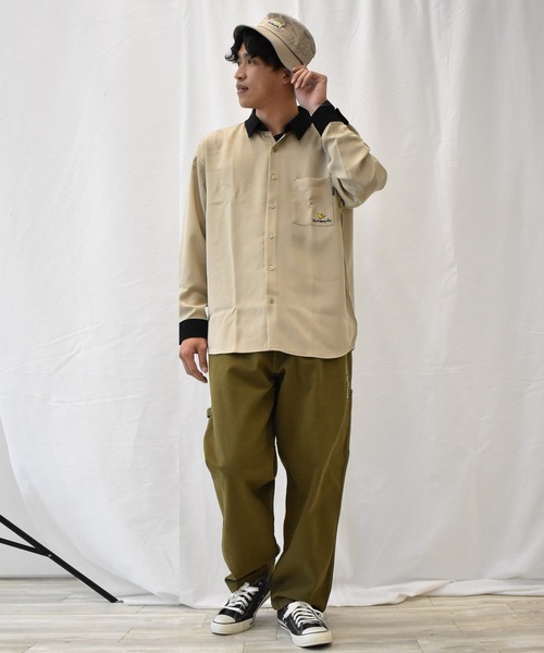 Mark Gonzales（マーク・ゴンザレス）の「＜Mark Gonzales/マークゴンザレス＞バケットハット（ハット・メンズ・ホワイト/ブラック/ベージュ・1）」の9枚目の写真